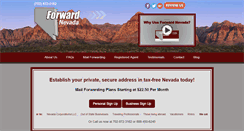 Desktop Screenshot of forwardnevada.com