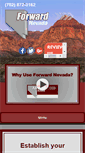 Mobile Screenshot of forwardnevada.com